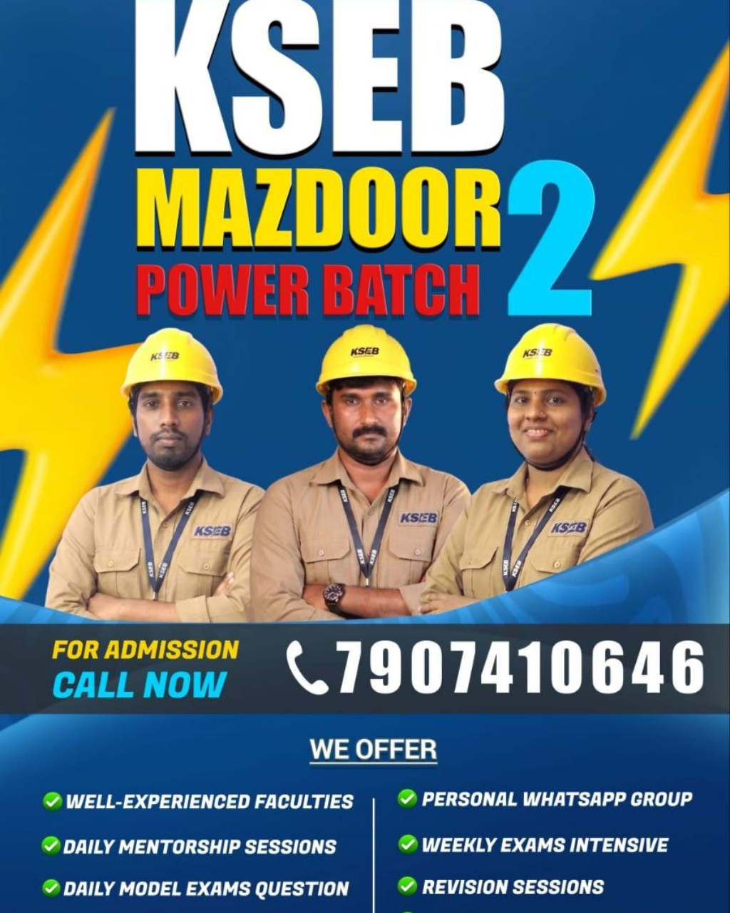 KSEB Worker Mazdoor Power Batch 2